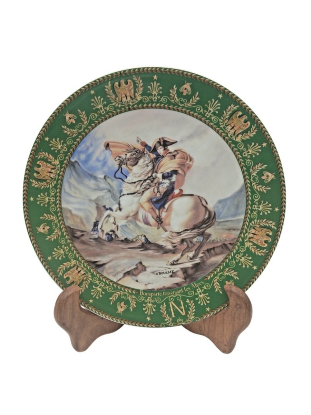 Limoges France Napoleon & Josephine Collector Plates Set 4 Hand Painted 8.25" - Picture 8 of 9
